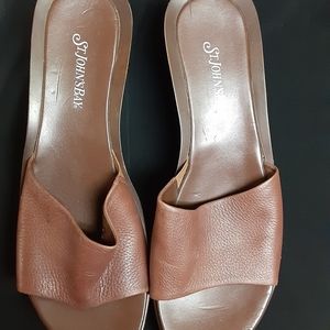 Brown Heeled Sandals